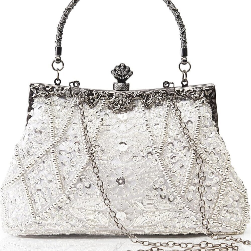 Evening Clutch Purses for Women - Vintage Evening Bag Accessories for Women